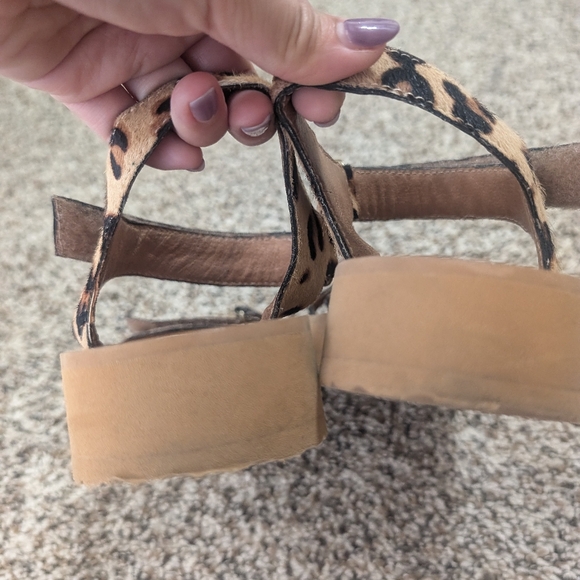 Madewell Maggie Cloudfoam Wedge Sandal in Spot Mix Calf - Picture 6 of 12